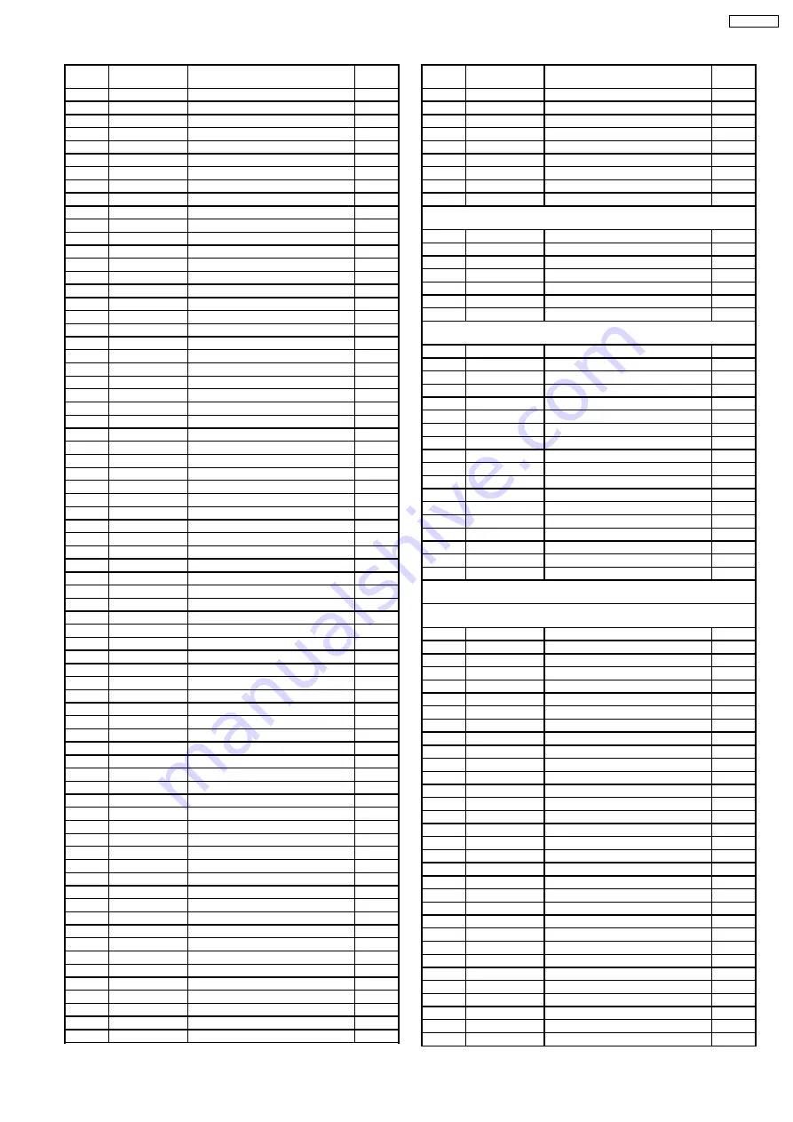 Panasonic CQ-R253U Service Manual Download Page 21