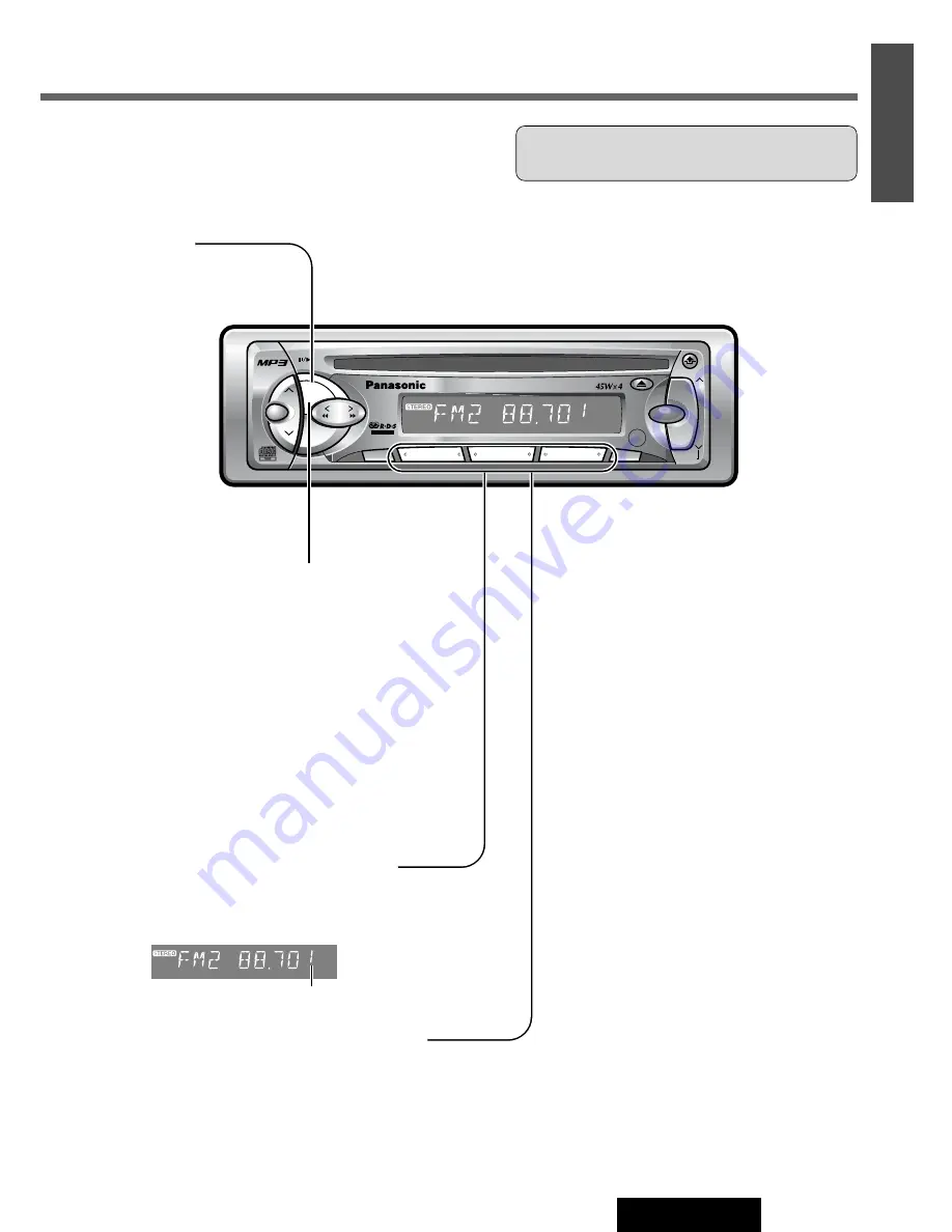 Panasonic CQ-RDP472N Скачать руководство пользователя страница 9