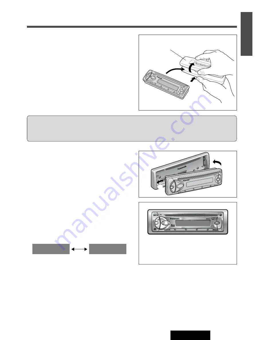 Panasonic CQ-RDP472N Operating Instructions Manual Download Page 25