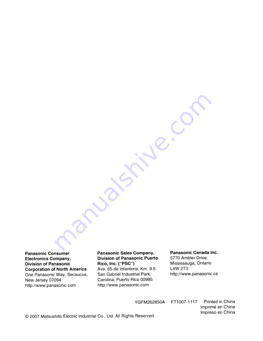 Panasonic CQ-RX100L Operating Instructions Manual Download Page 63