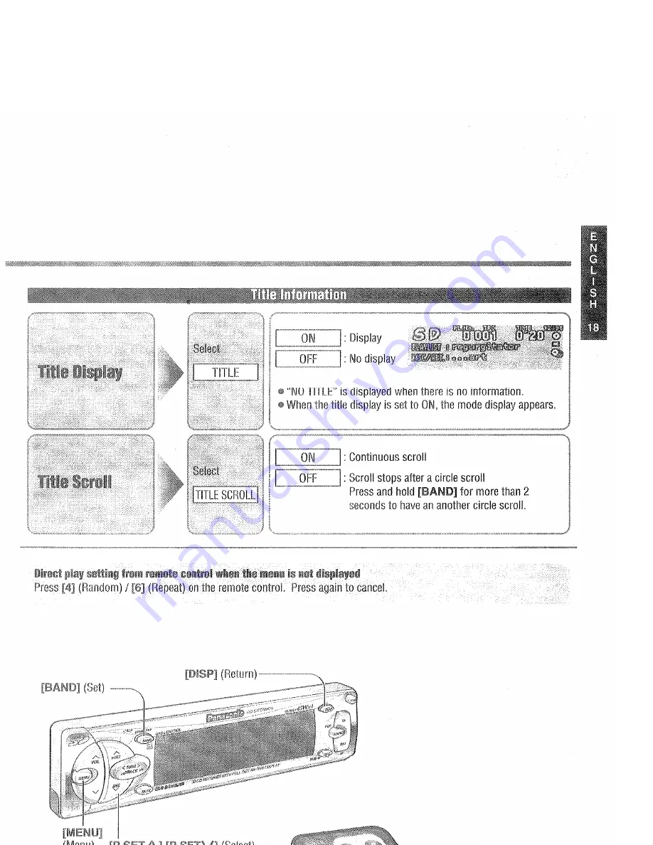 Panasonic CQ-SRX7000N Скачать руководство пользователя страница 21