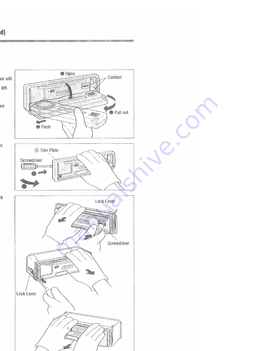 Panasonic CQ-SRX7000N Operating Instructions Manual Download Page 42