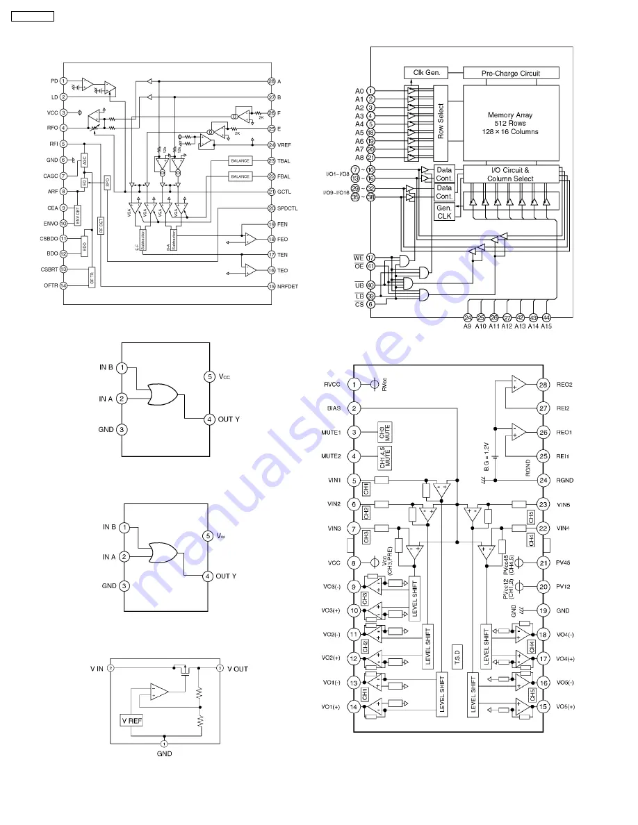 Panasonic CQ-TX5500W Service Manual Download Page 12