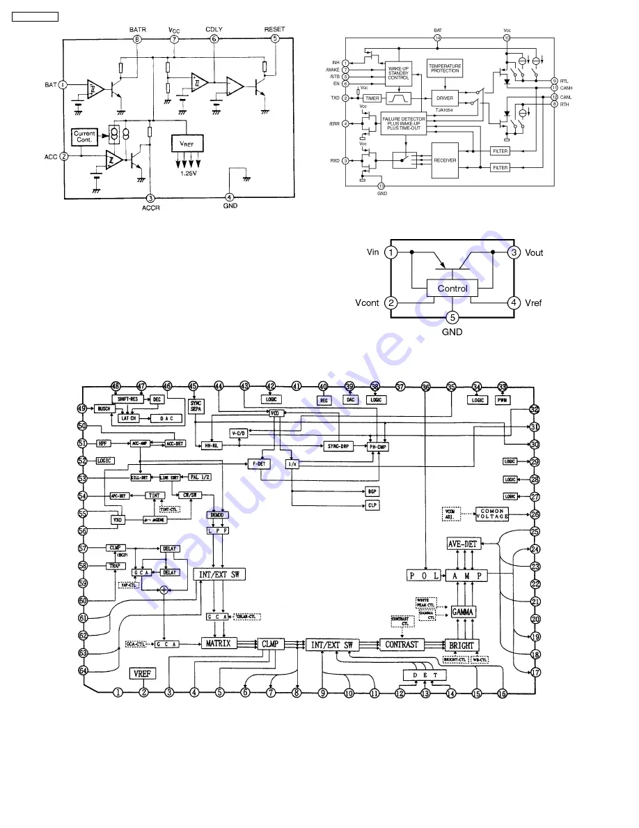 Panasonic CQ-VAD7200U Service Manual Download Page 22