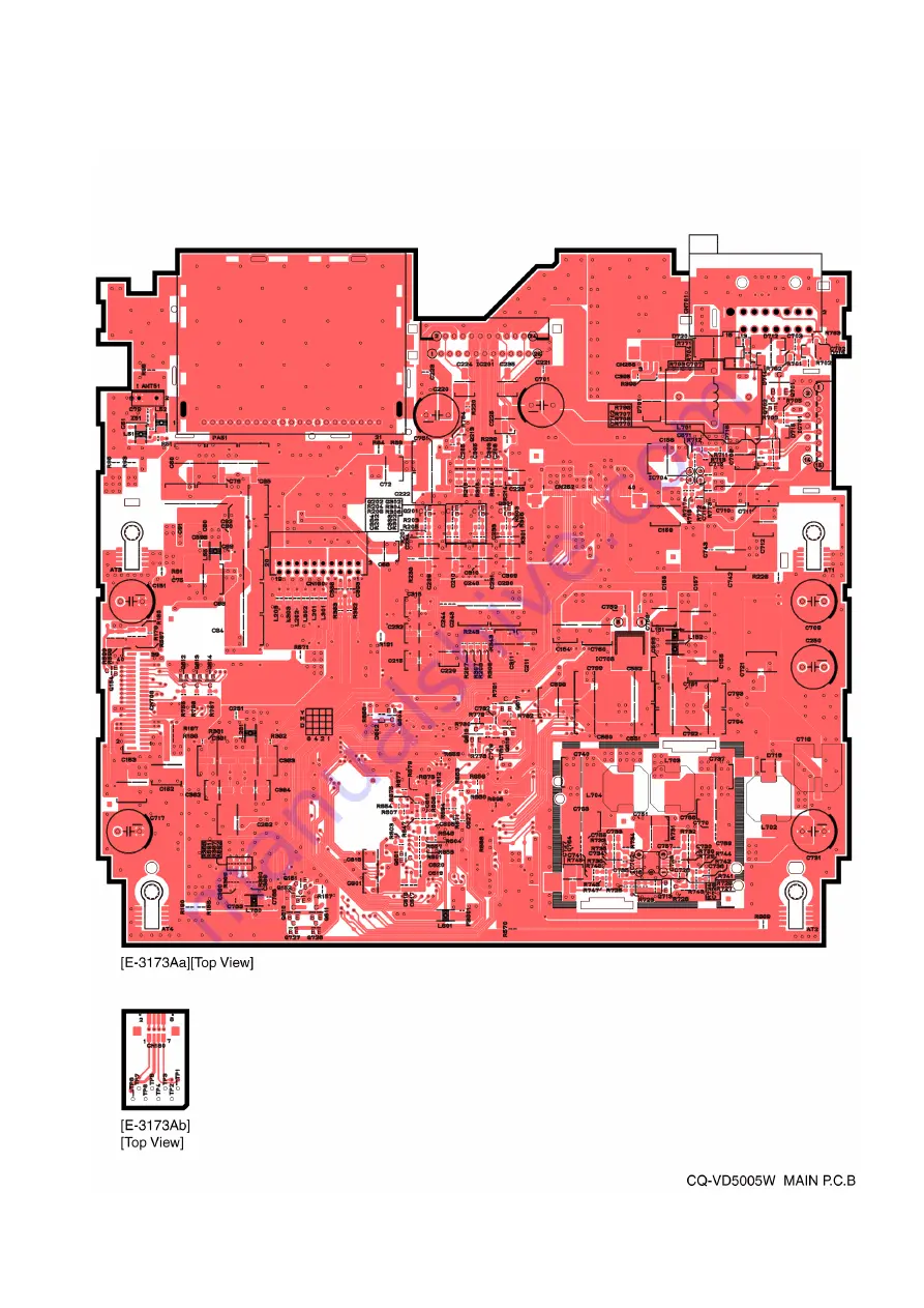 Panasonic CQ-VD5005W Service Manual Download Page 21