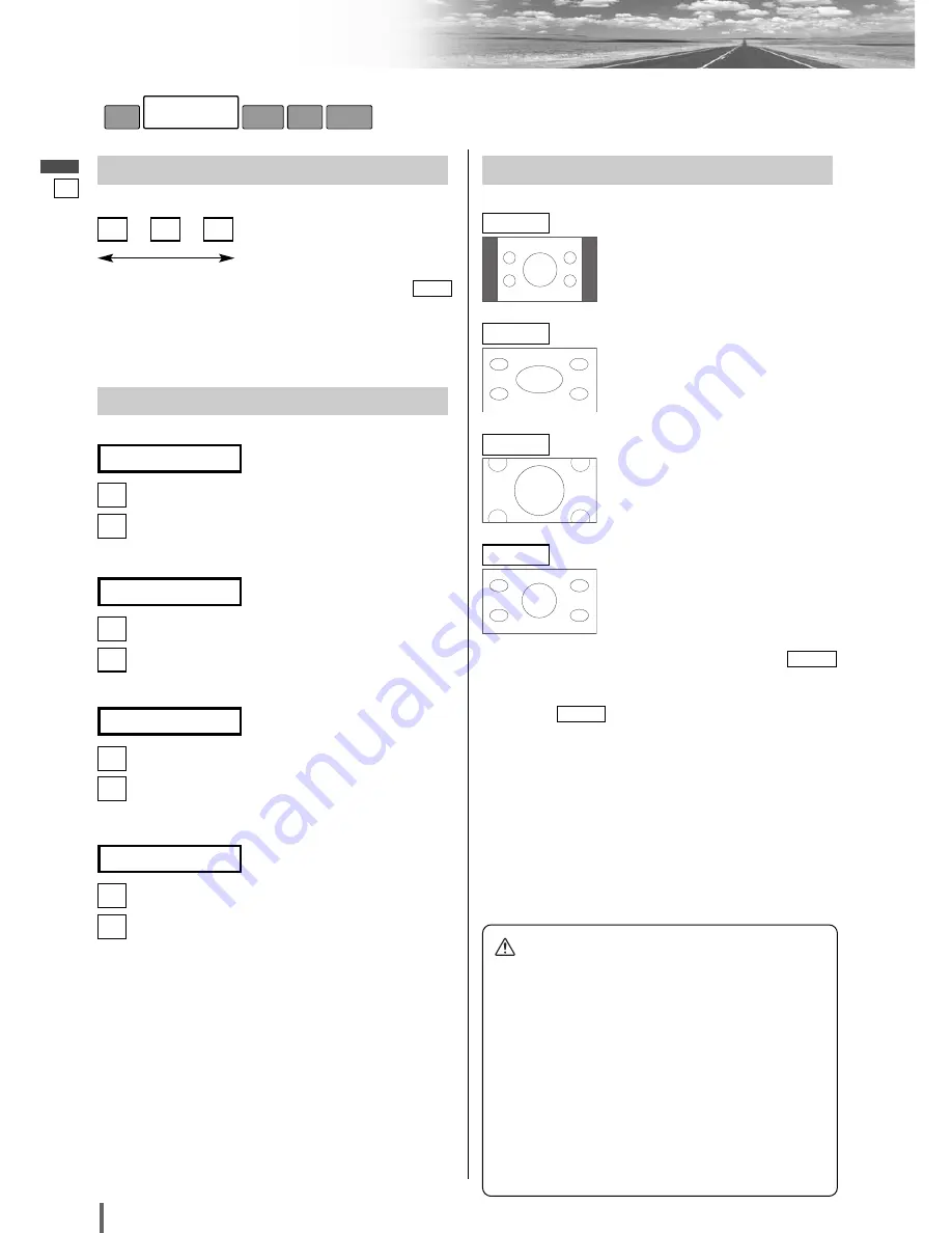 Panasonic CQ-VD5505U Operating Instructions Manual Download Page 36