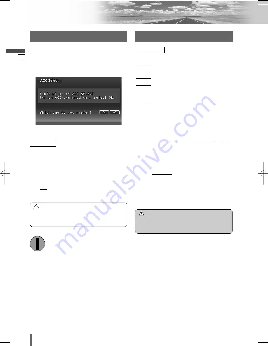 Panasonic CQ-VW120L Operating Instructions Manual Download Page 8