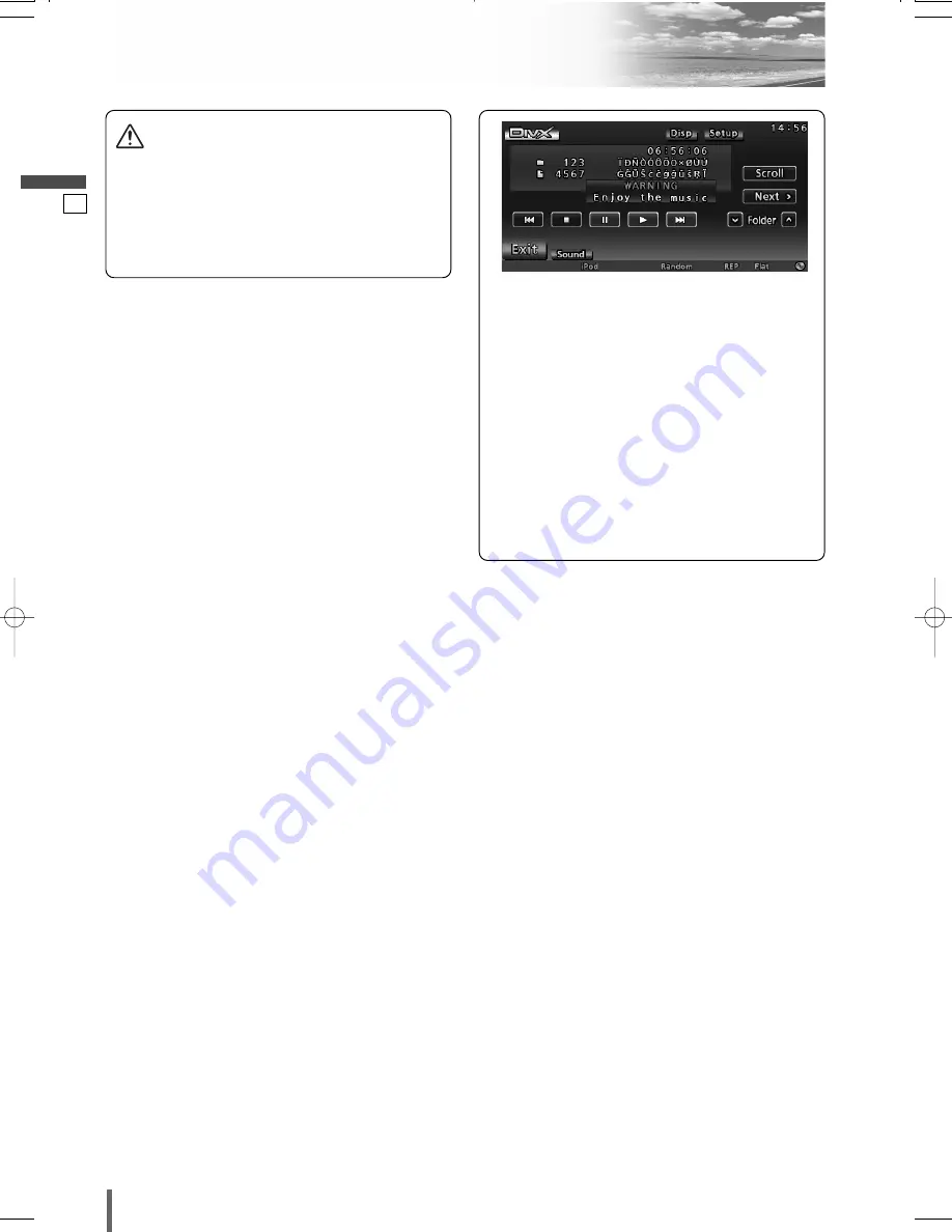 Panasonic CQ-VW220W Operating Instructions Manual Download Page 4