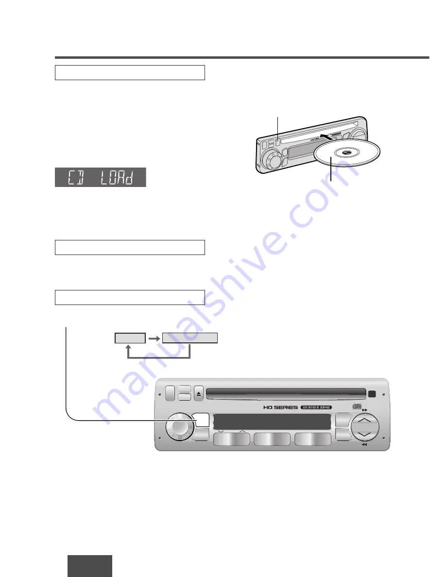 Panasonic CQ5335U - AUTO RADIO/CD TRUCK Скачать руководство пользователя страница 12