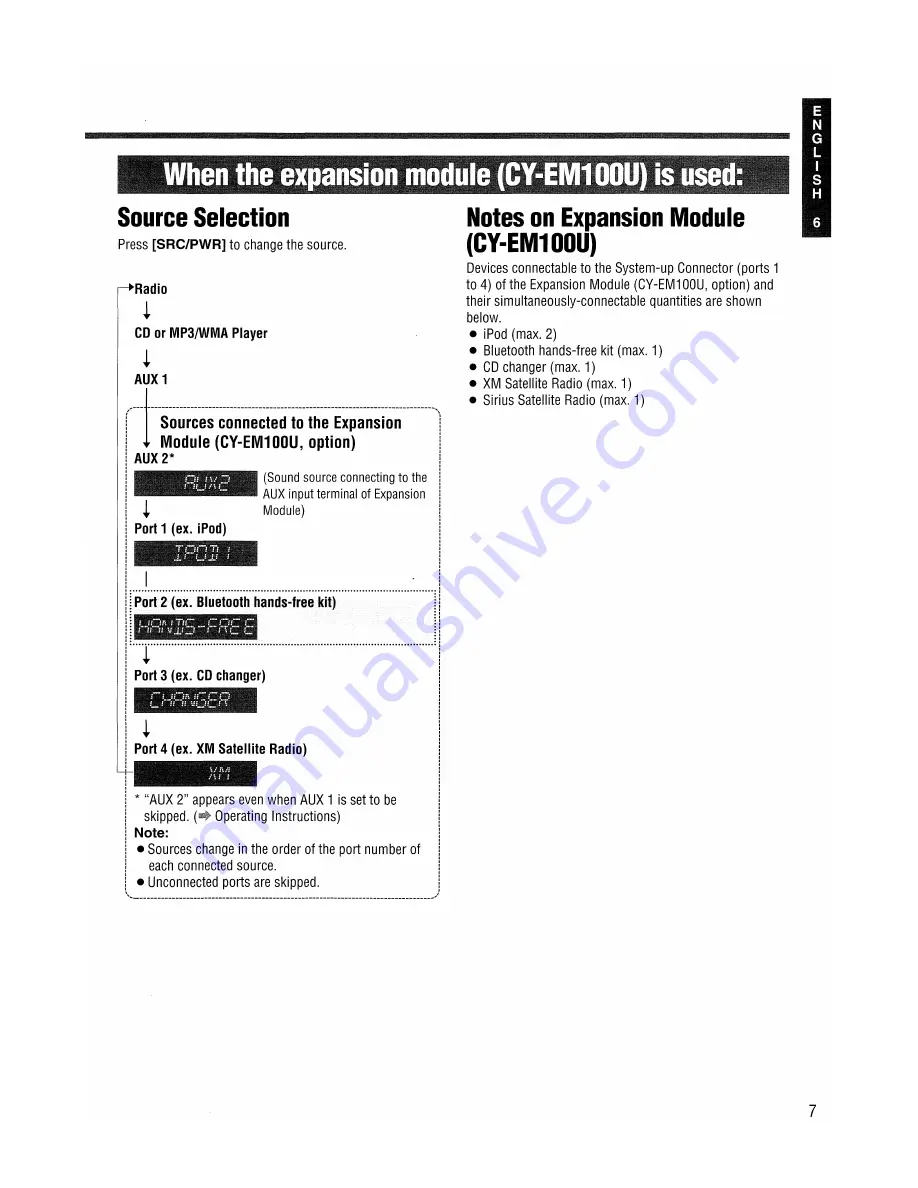 Panasonic CQC3303U - AUTO RADIO/CD DECK Operating Instructions Manual Download Page 45