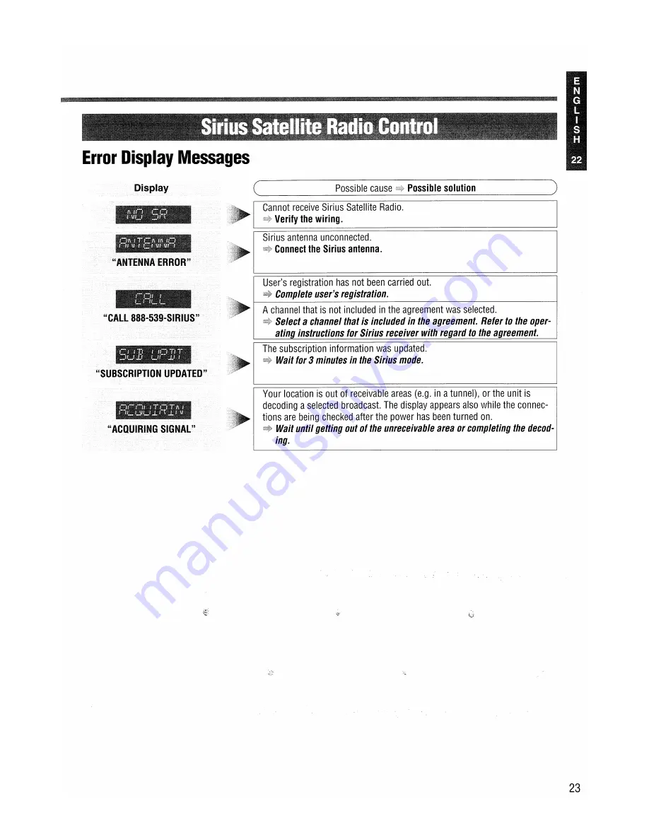 Panasonic CQC3303U - AUTO RADIO/CD DECK Скачать руководство пользователя страница 61