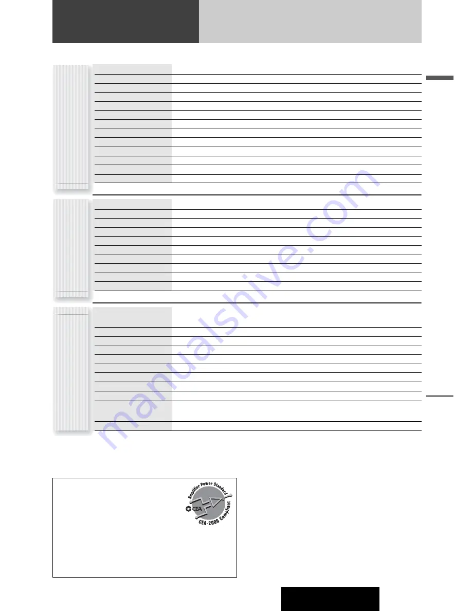 Panasonic CQC8305U - AUTO RADIO/CD DECK Operating Instructions Manual Download Page 39