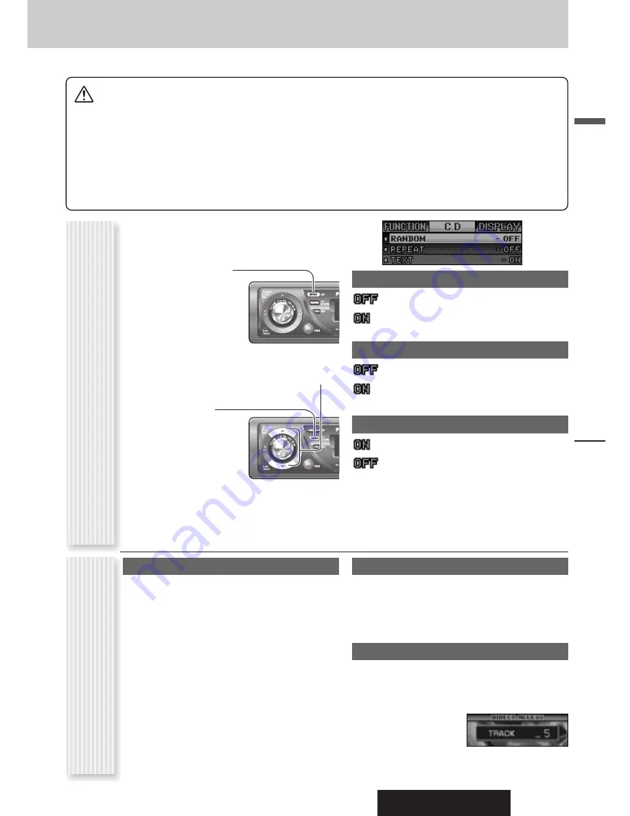 Panasonic CQC8313U - CAR AUDIO-MULTI-LANG Скачать руководство пользователя страница 61