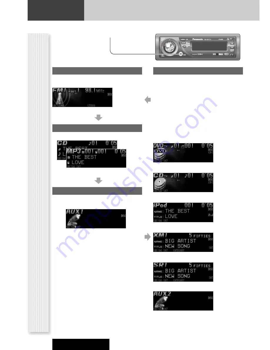 Panasonic CQC8313U - CAR AUDIO-MULTI-LANG Operating Instructions Manual Download Page 90