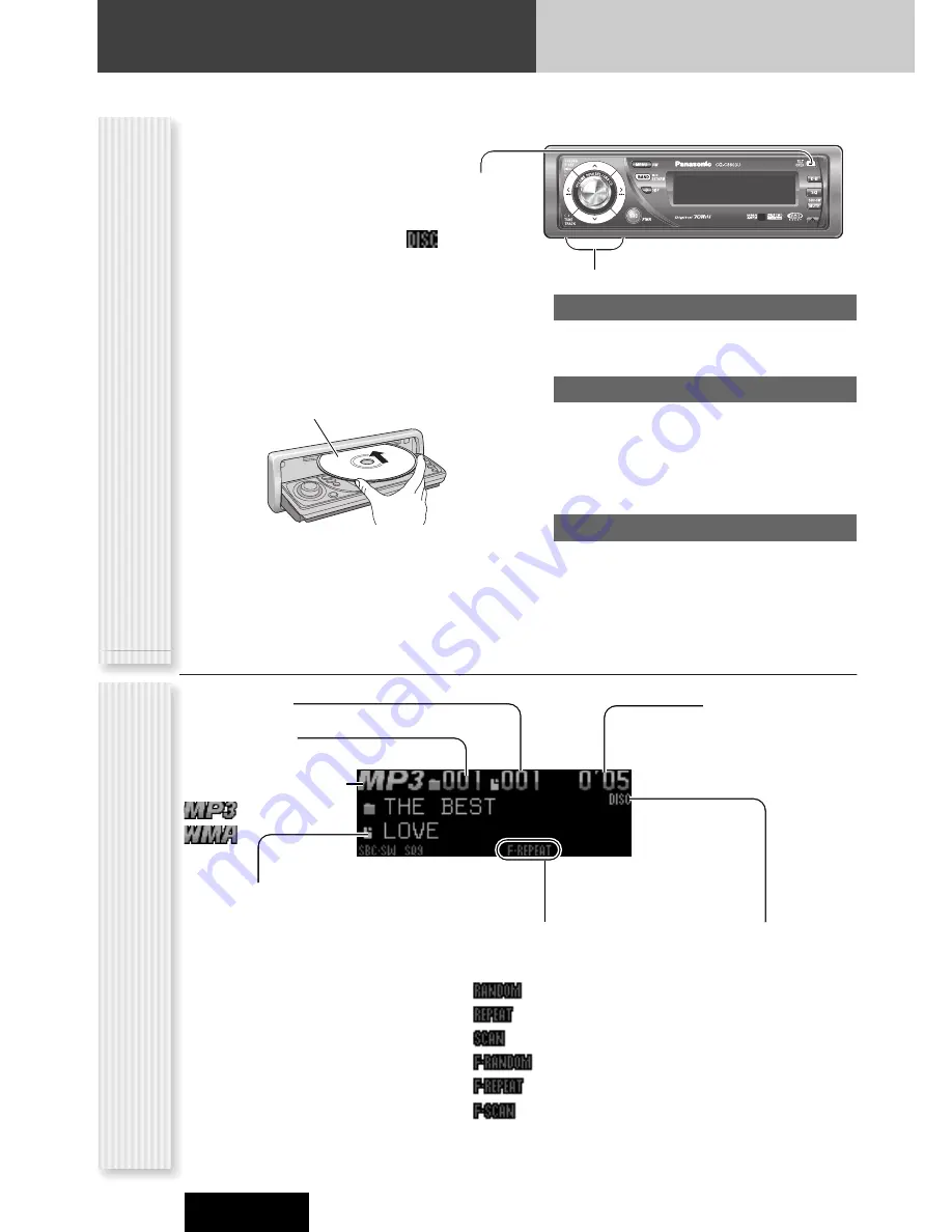 Panasonic CQC8803U - AUTO RADIO/CD DECK-MULTI-LANG Скачать руководство пользователя страница 66