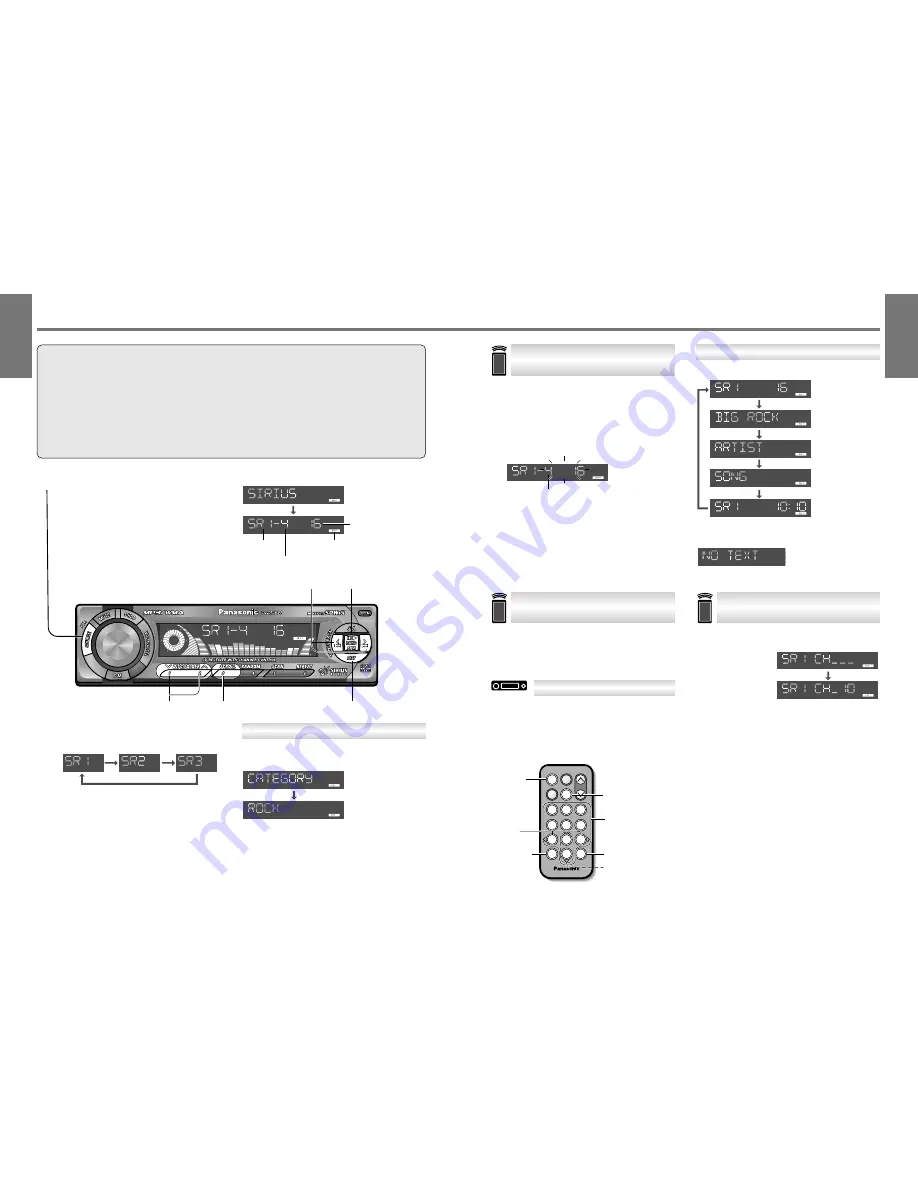 Panasonic CQDF583U - AUTO RADIO/CD DECK Скачать руководство пользователя страница 3