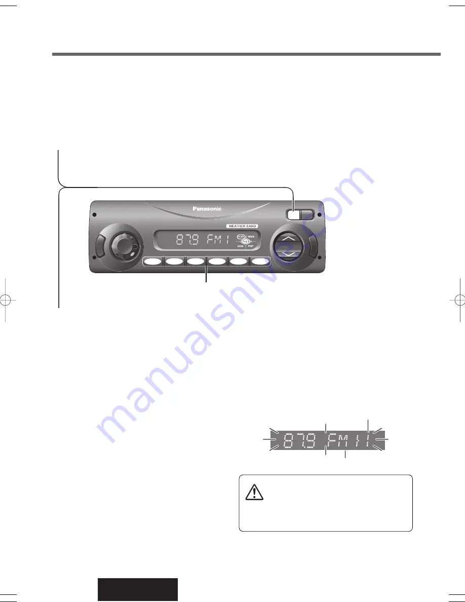 Panasonic CR-W402UA Скачать руководство пользователя страница 12