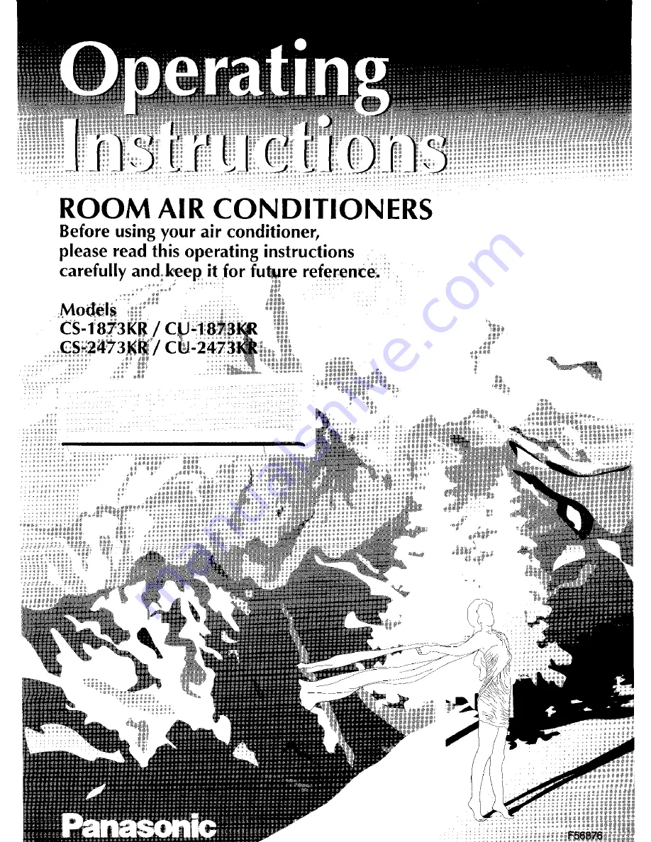 Panasonic CS-1873KR Operating Instructions Manual Download Page 1