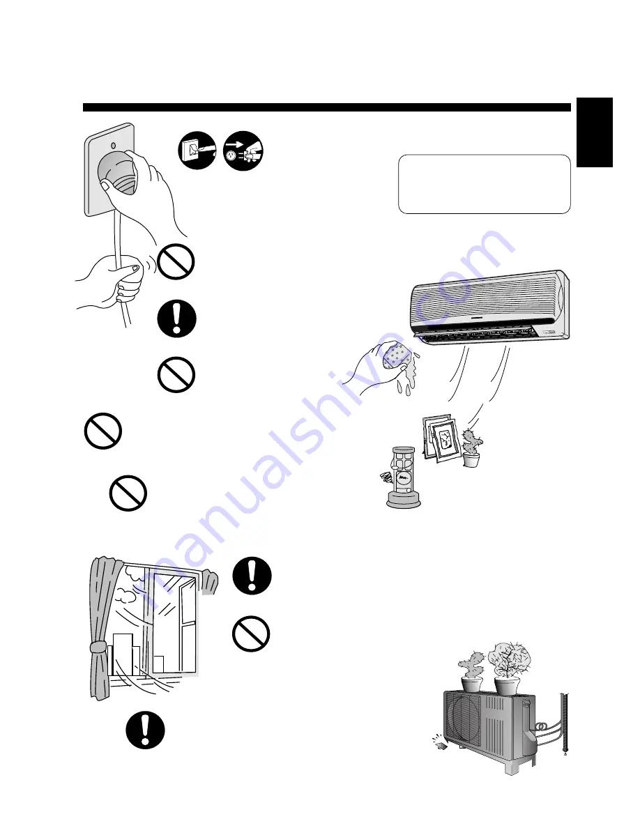 Panasonic CS-A125KR Operating Instructions Manual Download Page 7