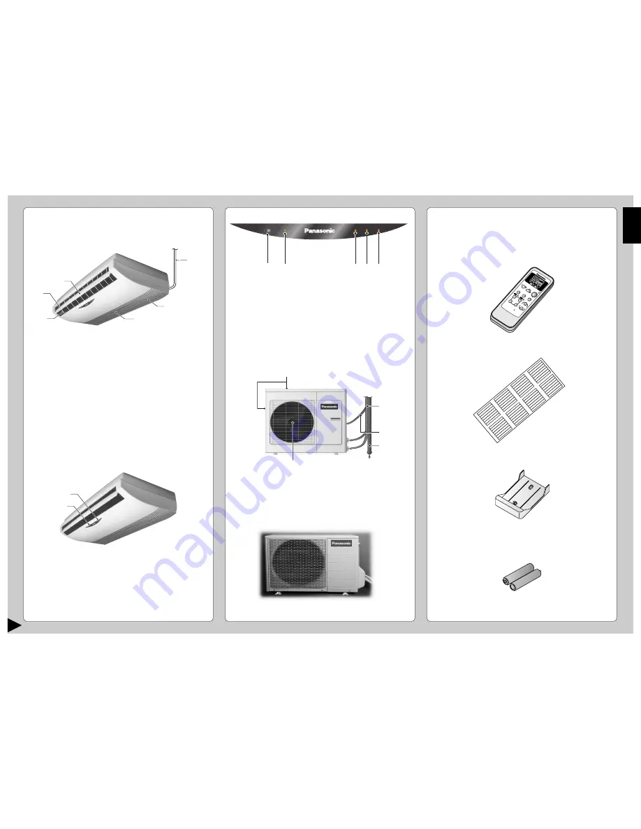 Panasonic CS-A12CTP Operating Instructions Manual Download Page 4