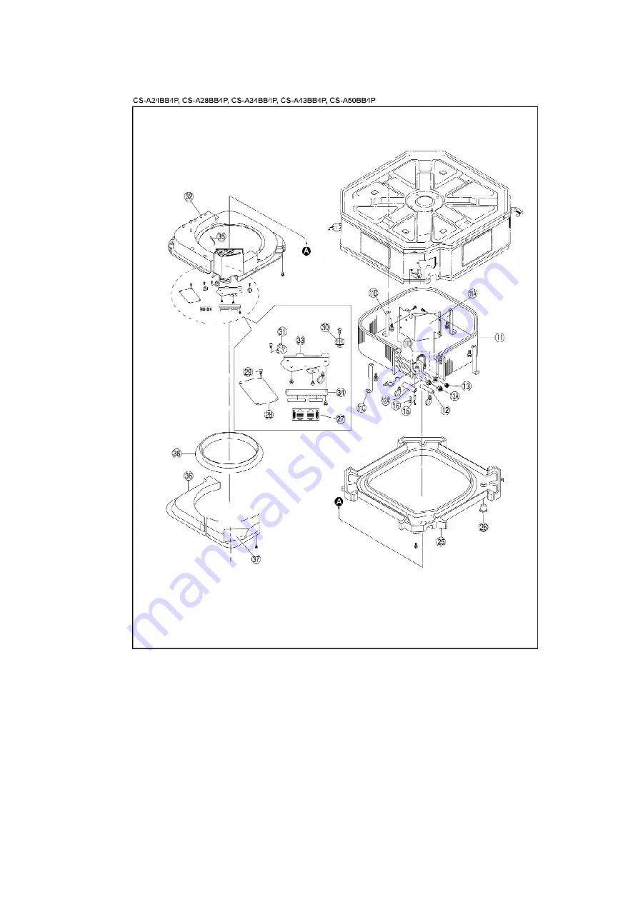 Panasonic CS-A24BB4P Service Manual Download Page 180