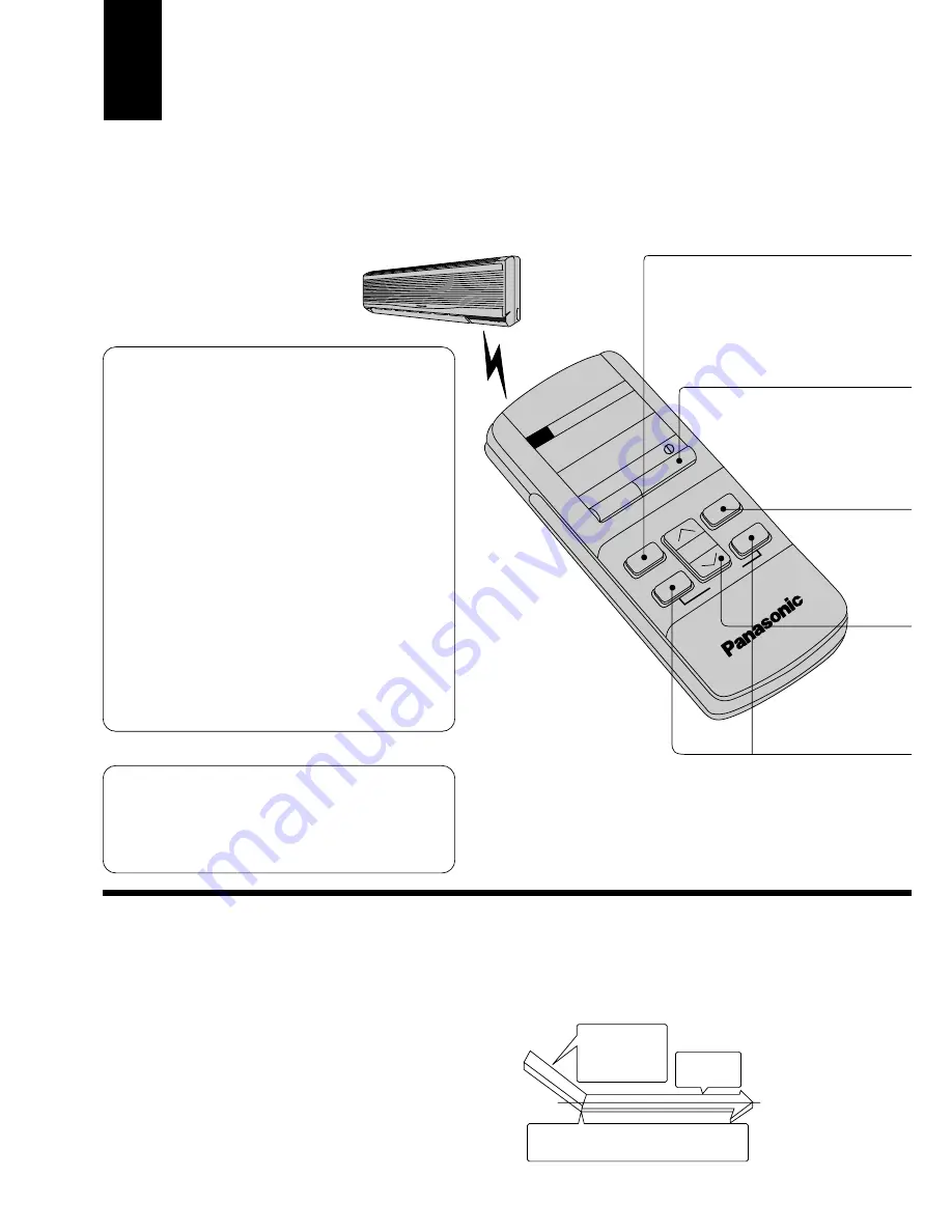 Panasonic CS-A28BKP5 Operating Instructions Manual Download Page 76