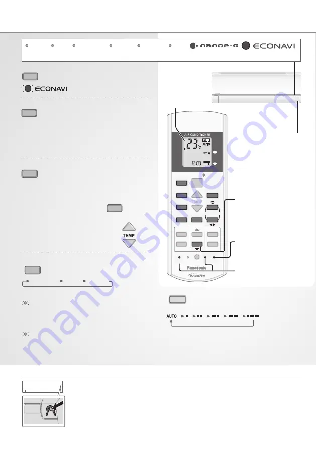 Panasonic CS-AE9PKE Operating Instructions Manual Download Page 26