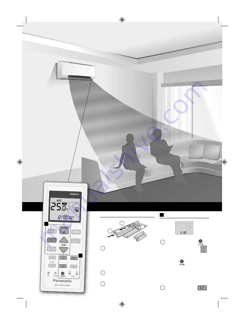 Panasonic CS-BE20TKD Operating Instructions Manual Download Page 16