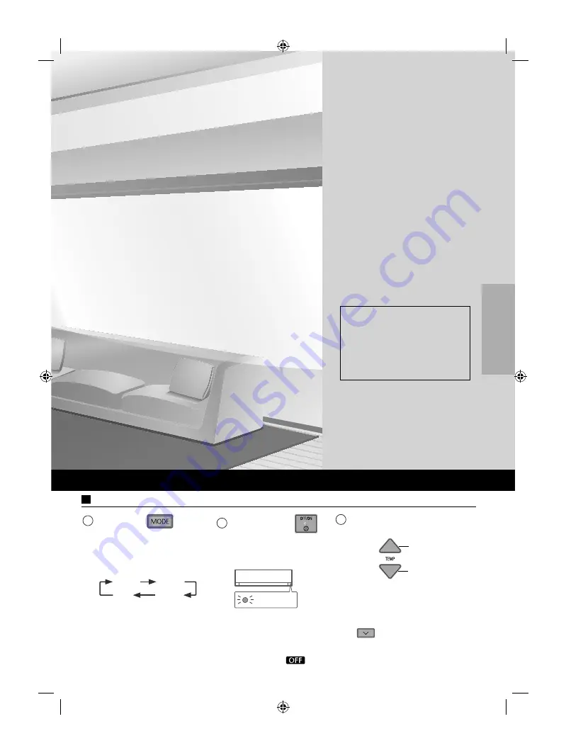 Panasonic CS-BE20TKD Operating Instructions Manual Download Page 33