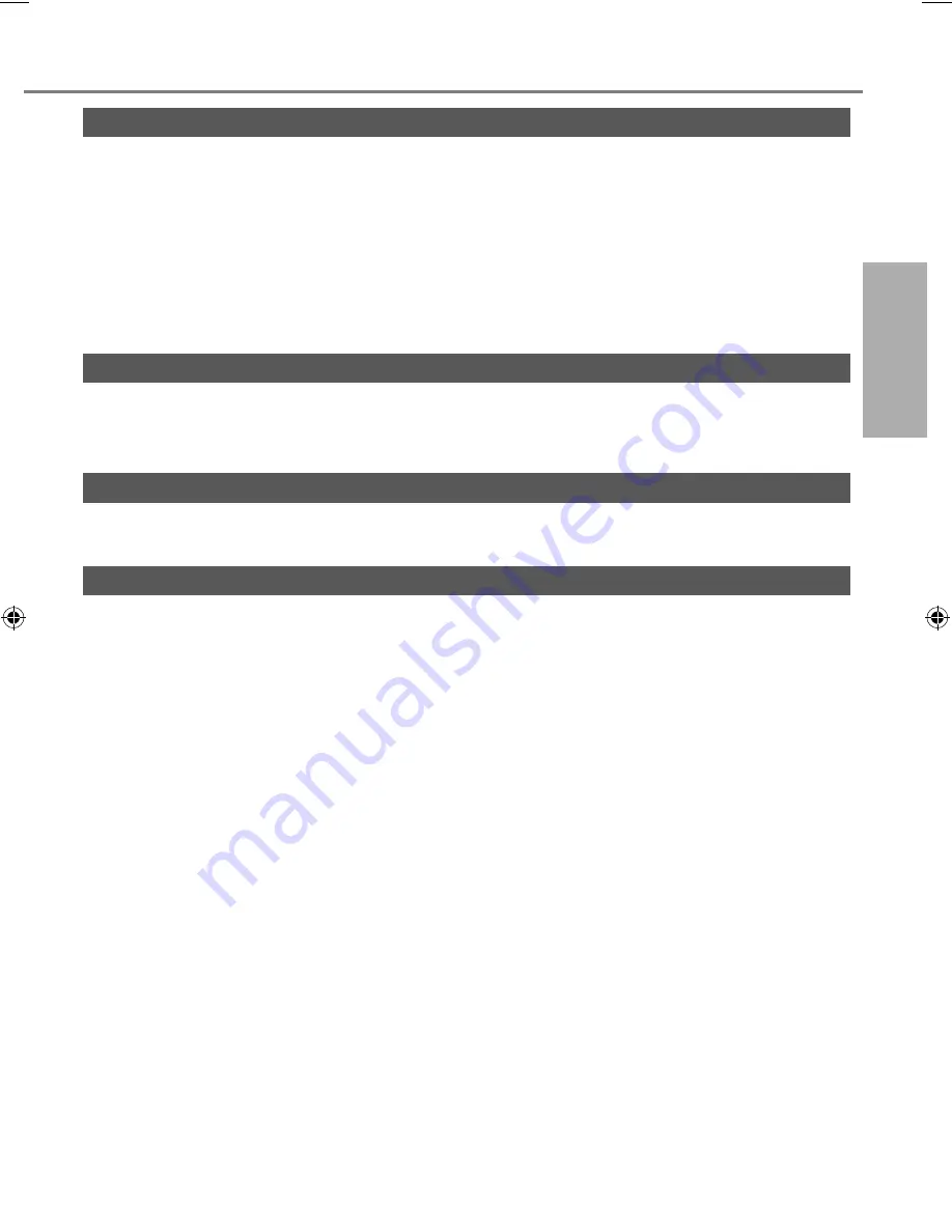 Panasonic CS-BE25TKE Operating Instructions Manual Download Page 21