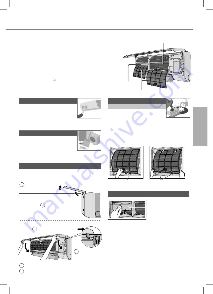 Panasonic CS-BZ25XKE Operating Instructions Manual Download Page 27