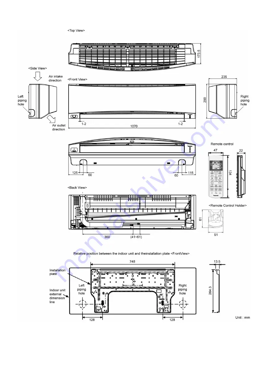 Panasonic CS-C12KKF-2 Service Manual Download Page 12