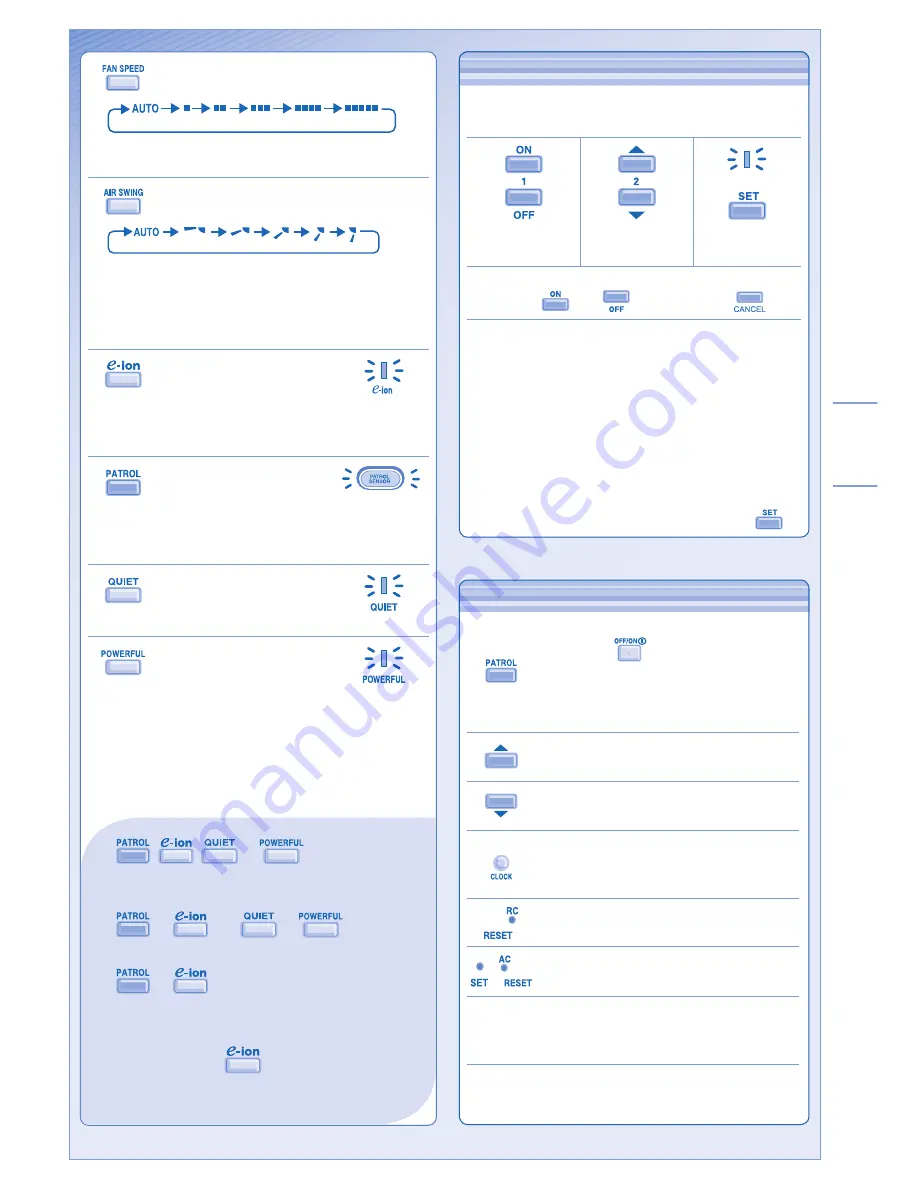 Panasonic CS-CE12HKEW Operating Instructions Manual Download Page 39