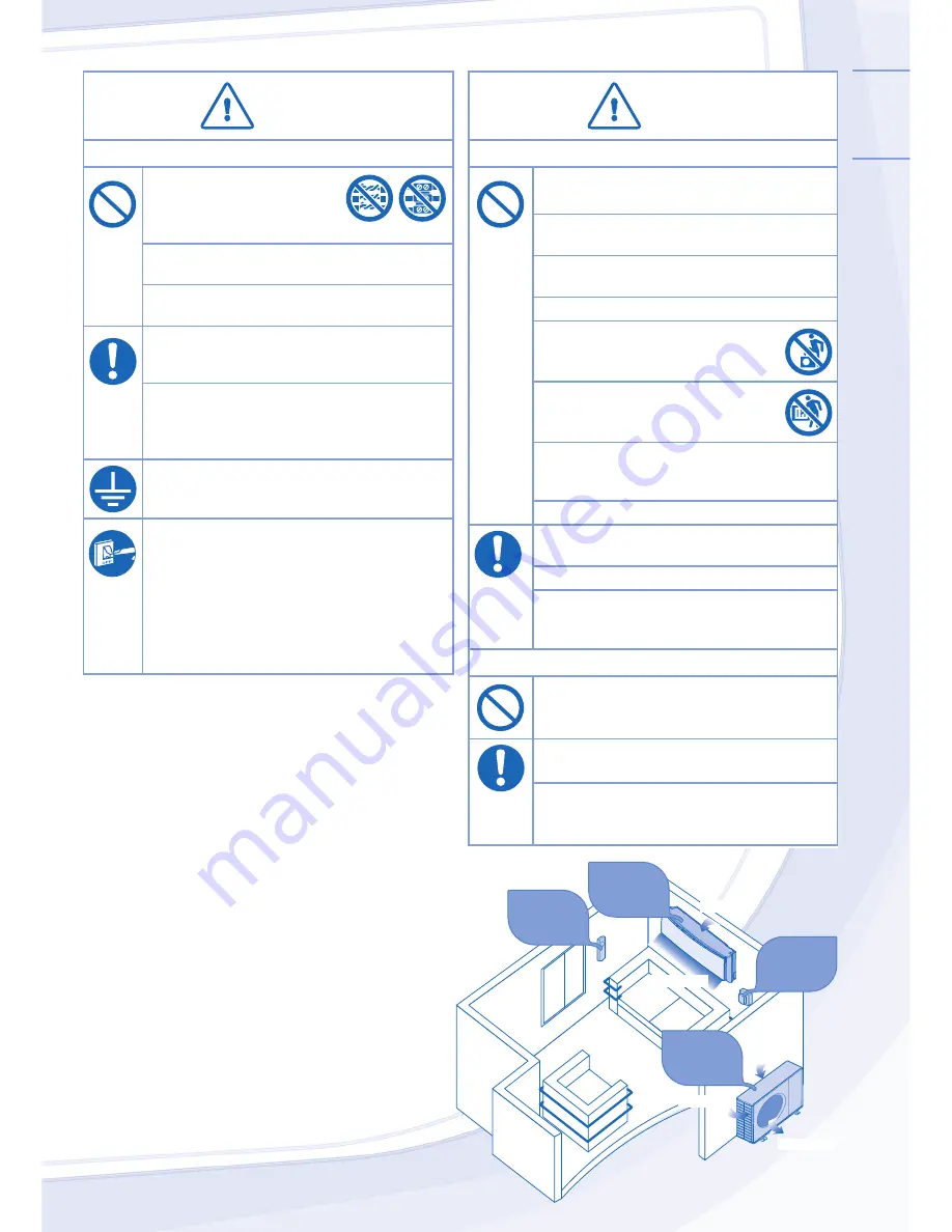 Panasonic CS-CE12JKE-1 Operating Instructions Manual Download Page 3