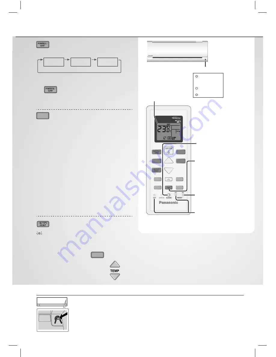 Panasonic CS-CZ12SKE Operating Instructions Manual Download Page 28