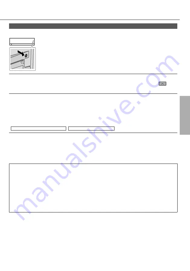 Panasonic CS-DZ25VKE Operating Instructions Manual Download Page 43