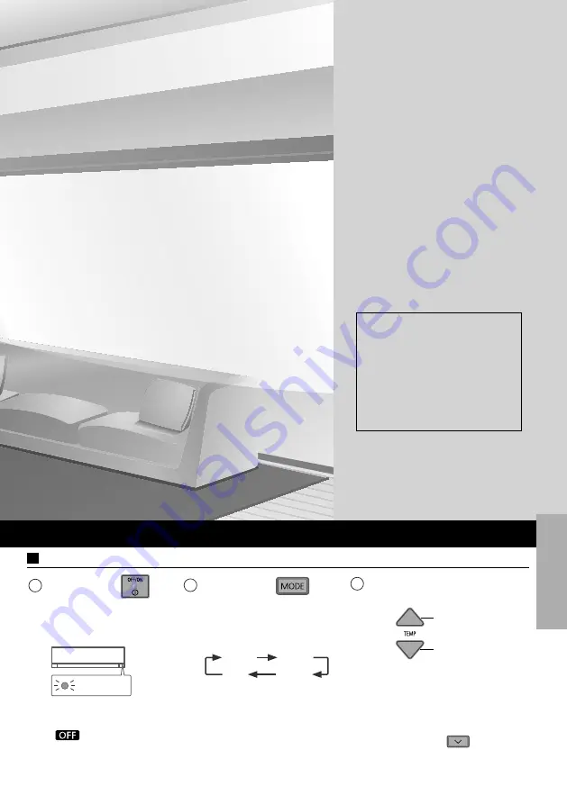 Panasonic CS-DZ25VKE Operating Instructions Manual Download Page 69