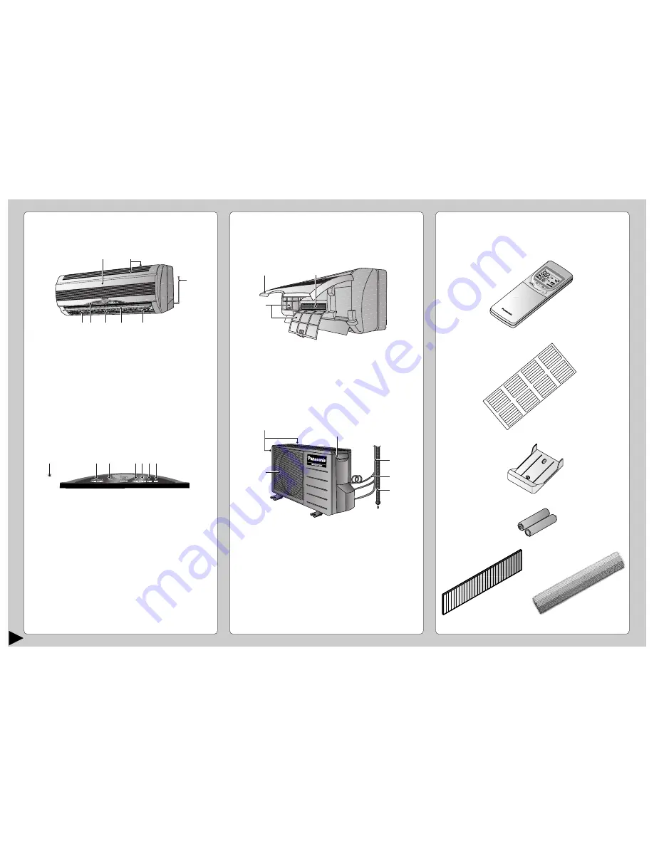 Panasonic CS-E12CKP Operating Instructions Manual Download Page 54