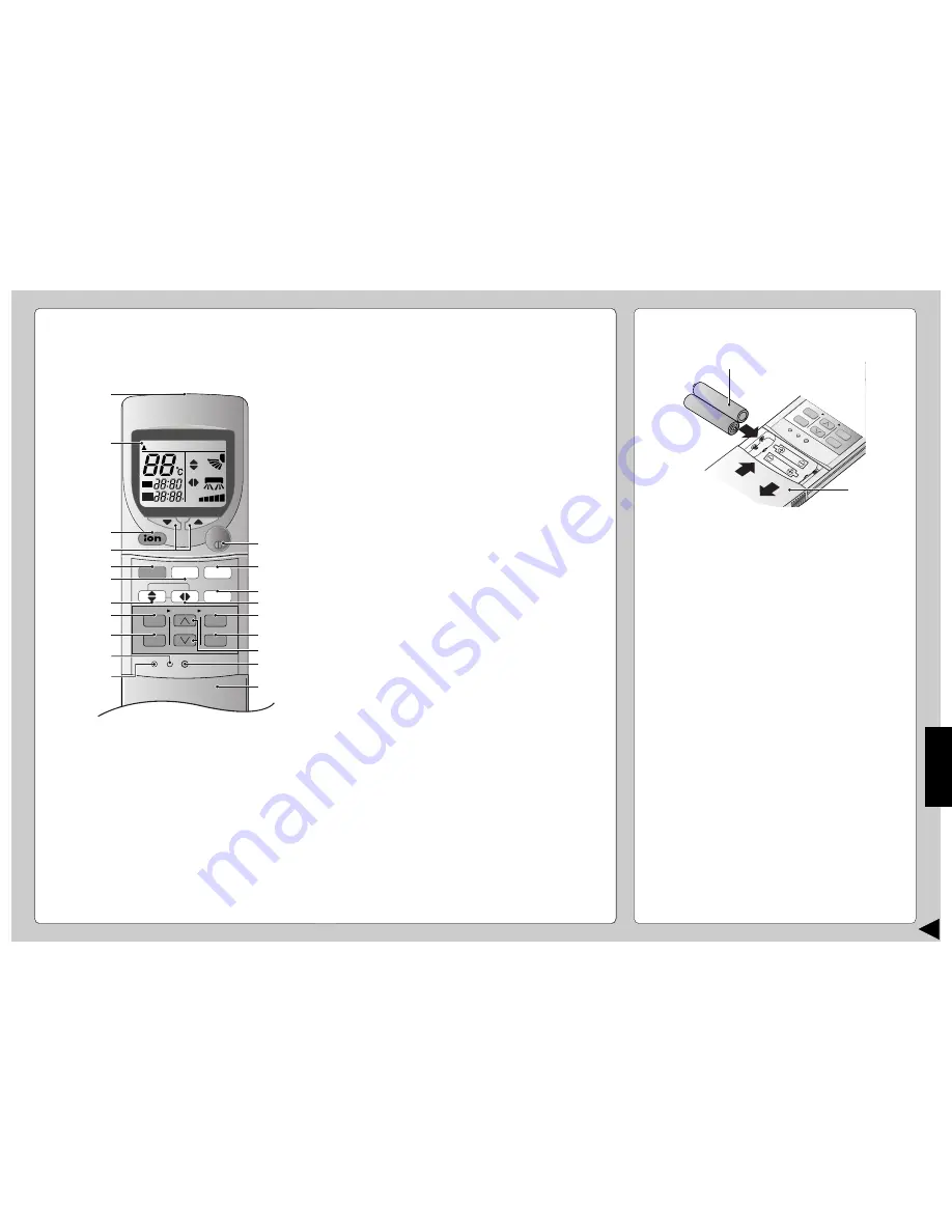 Panasonic CS-E12CKP Operating Instructions Manual Download Page 75