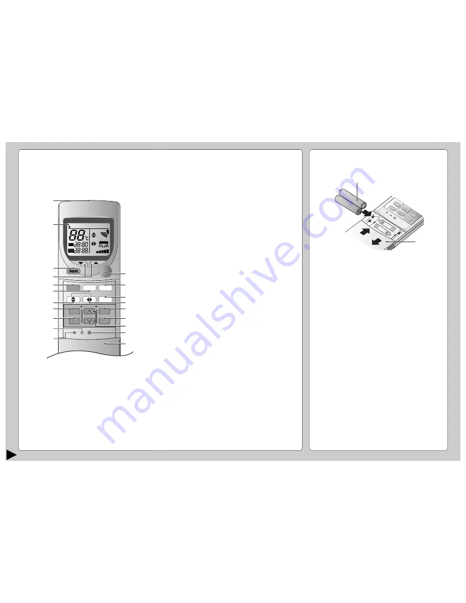 Panasonic CS-E12CKP Operating Instructions Manual Download Page 86