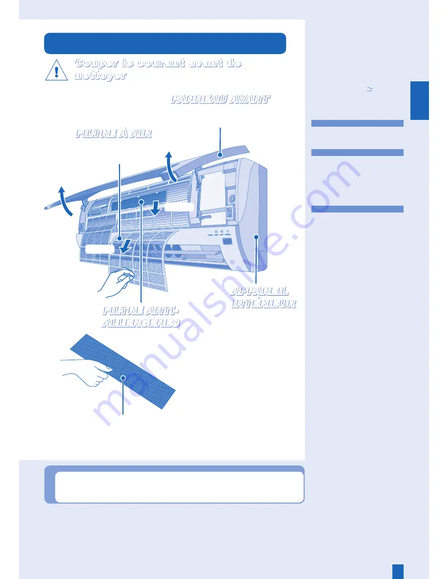 Panasonic CS-E12EKK Operating Instructions Manual Download Page 21