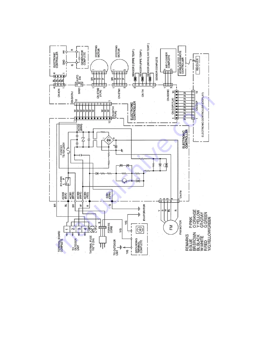 Panasonic CS-E12HKEA Service Manual Download Page 14