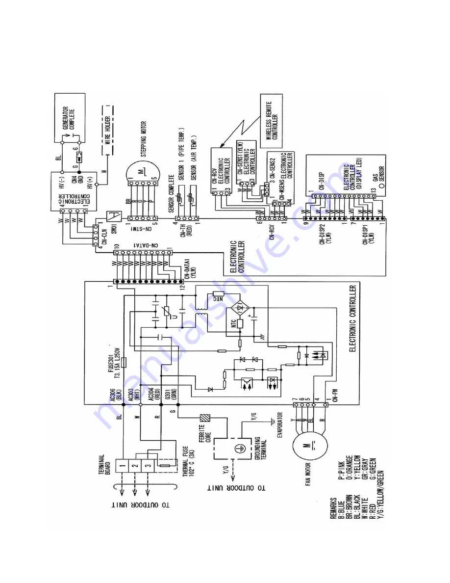 Panasonic CS-E12LKEW Service Manual Download Page 40