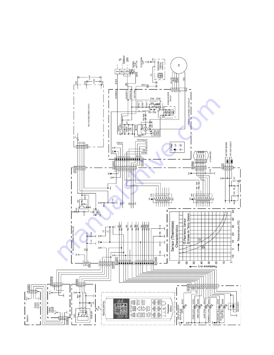 Panasonic CS-E12LKEW Service Manual Download Page 46