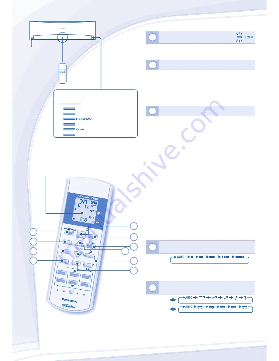 Panasonic CS-E12MKEW Operating Instructions Manual Download Page 26