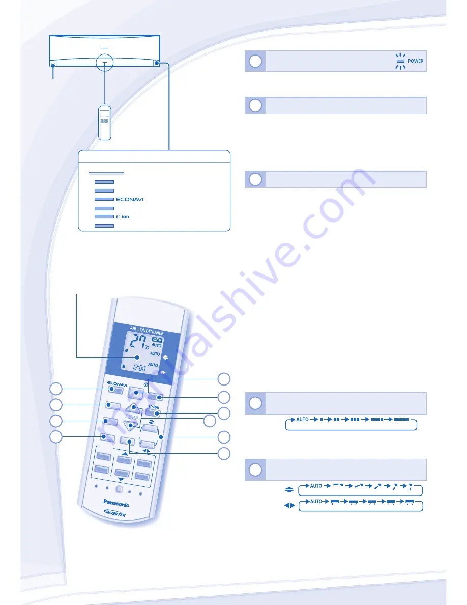 Panasonic CS-E12MKEW Скачать руководство пользователя страница 46