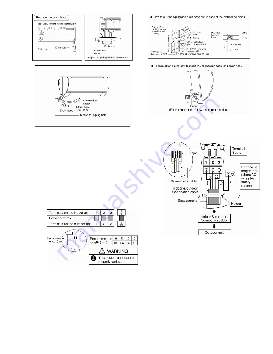 Panasonic CS-E12NKEW Скачать руководство пользователя страница 63