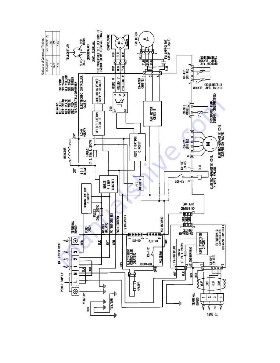 Panasonic CS-E12NKR Service Manual Download Page 46