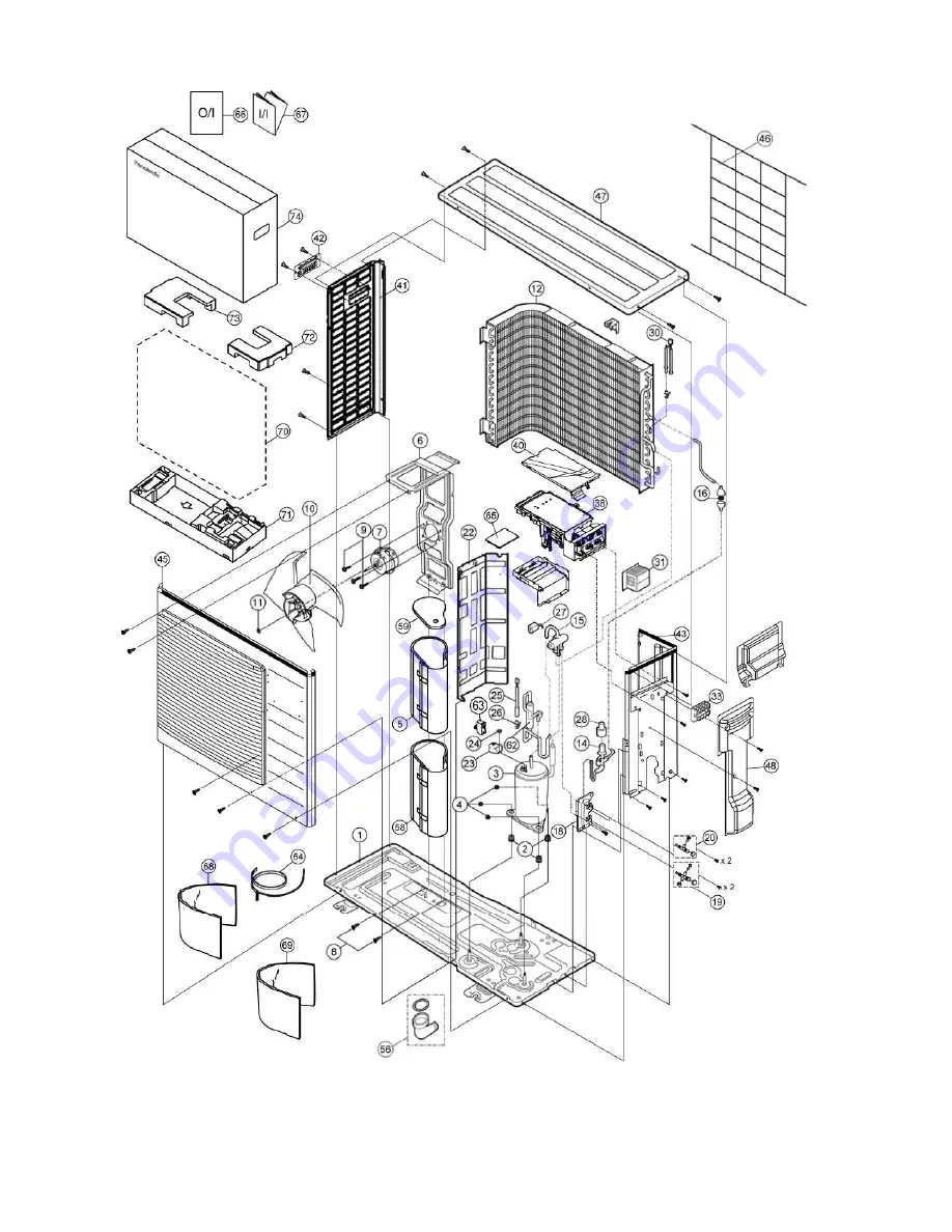 Panasonic CS-E12NKR Service Manual Download Page 192