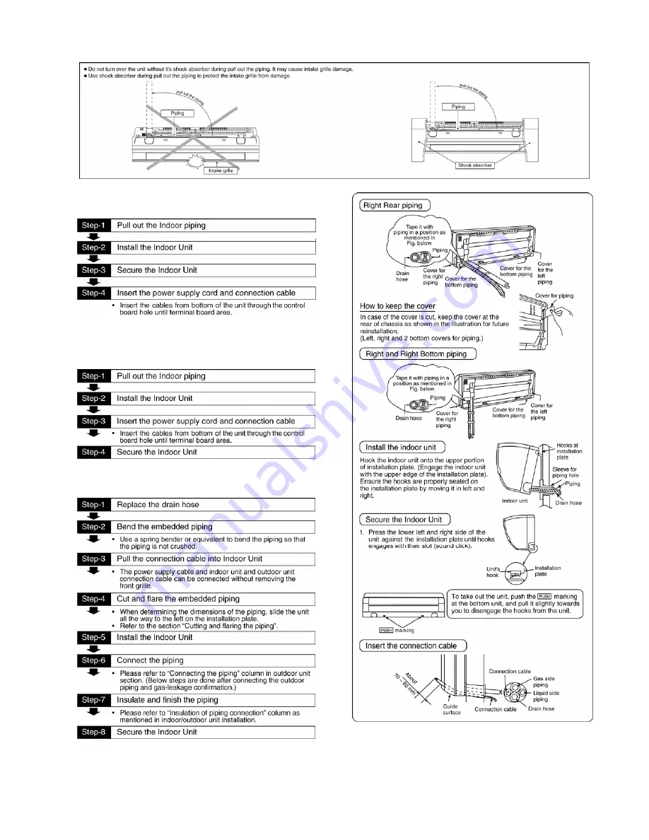 Panasonic CS-E12PKEW Service Manual Download Page 73